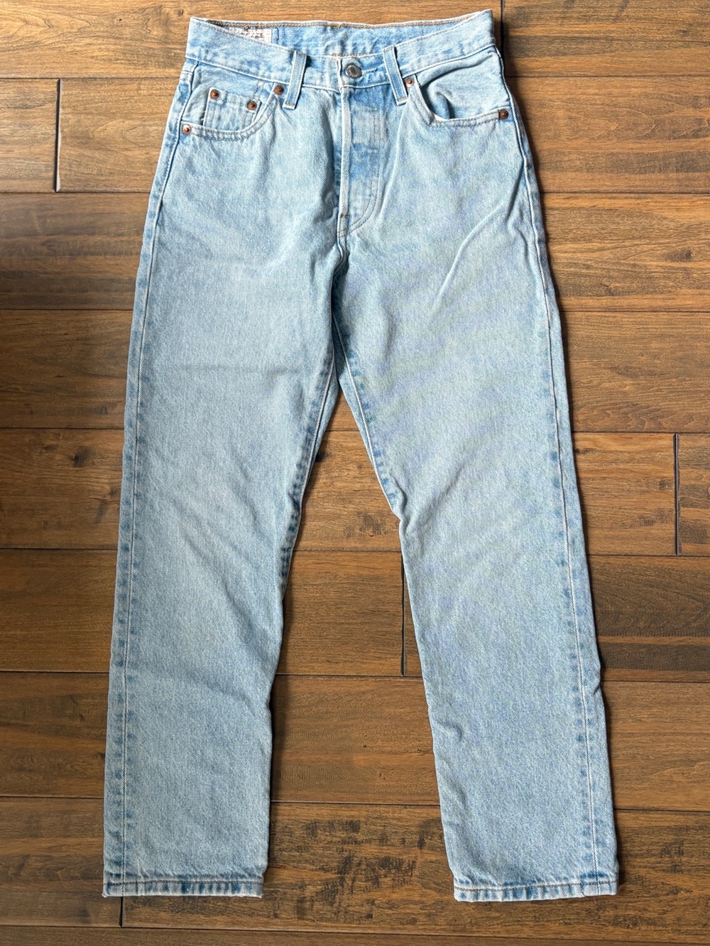 Levi's Light Blue Straight Jeans